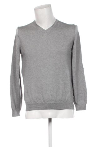 Herrenpullover BOSS, Größe L, Farbe Grau, Preis 61,97 €