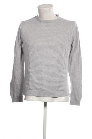 Мъжки пуловер Bershka, Размер S, Цвят Сив, Цена 29,00 лв.