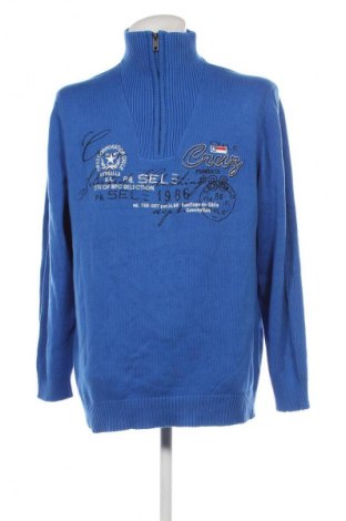 Мъжки пуловер Bpc Bonprix Collection, Размер XL, Цвят Син, Цена 18,85 лв.