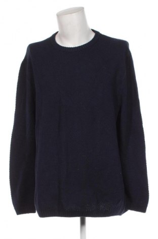 Мъжки пуловер Bpc Bonprix Collection, Размер 5XL, Цвят Син, Цена 29,00 лв.