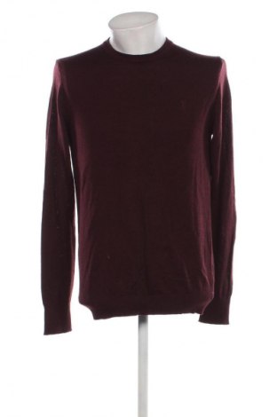 Мъжки пуловер Bruun & Stengade, Размер L, Цвят Червен, Цена 62,00 лв.