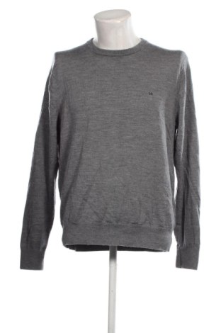 Herrenpullover Calvin Klein, Größe XXL, Farbe Grau, Preis 19,99 €