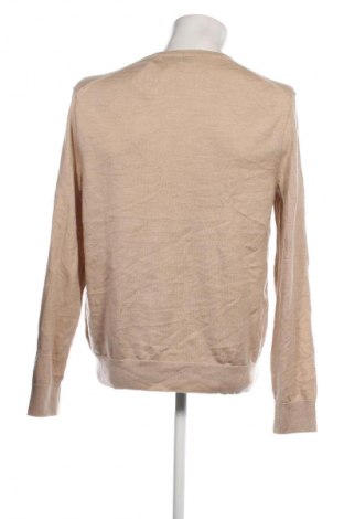 Мъжки пуловер Calvin Klein, Размер L, Цвят Бежов, Цена 82,00 лв.