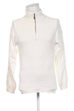 Мъжки пуловер Camp David, Размер M, Цвят Бял, Цена 62,00 лв.