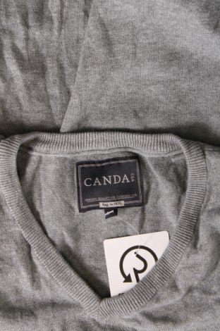 Мъжки пуловер Canda, Размер XXL, Цвят Сив, Цена 17,40 лв.