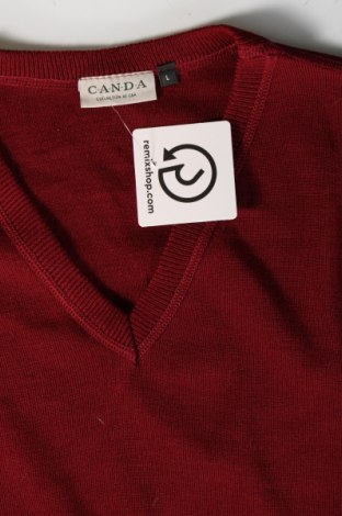 Pánsky sveter  Canda, Veľkosť L, Farba Červená, Cena  10,69 €