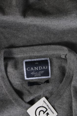 Мъжки пуловер Canda, Размер 3XL, Цвят Сив, Цена 21,75 лв.