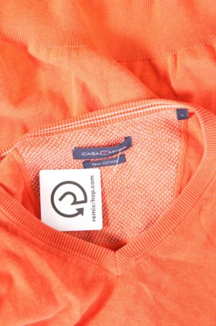 Мъжки пуловер Casa Moda, Размер L, Цвят Оранжев, Цена 62,00 лв.