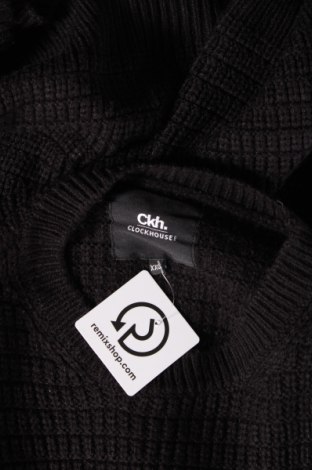 Мъжки пуловер Clockhouse, Размер XXL, Цвят Черен, Цена 18,85 лв.