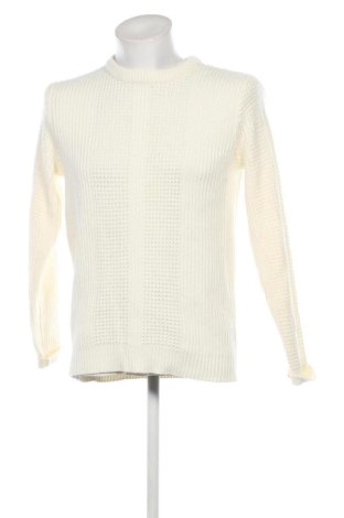 Мъжки пуловер Core By Jack & Jones, Размер L, Цвят Бял, Цена 22,10 лв.