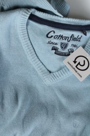 Pánský svetr  Cottonfield, Velikost M, Barva Modrá, Cena  277,00 Kč