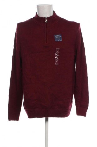 Мъжки пуловер Croft & Barrow, Размер XL, Цвят Червен, Цена 18,85 лв.