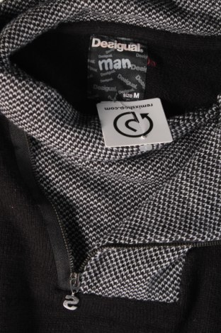 Ανδρικό πουλόβερ Desigual, Μέγεθος M, Χρώμα Μαύρο, Τιμή 38,35 €