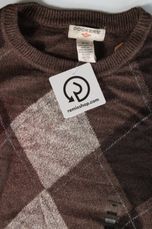 Мъжки пуловер Dockers, Размер M, Цвят Кафяв, Цена 140,00 лв.