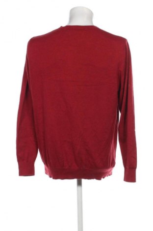 Ανδρικό πουλόβερ Dressmann, Μέγεθος XL, Χρώμα Κόκκινο, Τιμή 13,67 €