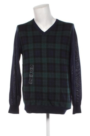 Мъжки пуловер Dressmann, Размер L, Цвят Син, Цена 77,00 лв.