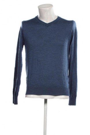 Ανδρικό πουλόβερ Dressmann, Μέγεθος S, Χρώμα Μπλέ, Τιμή 12,62 €