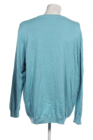 Мъжки пуловер Dressmann, Размер 5XL, Цвят Син, Цена 77,00 лв.