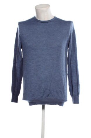 Мъжки пуловер Dressmann, Размер L, Цвят Син, Цена 34,00 лв.