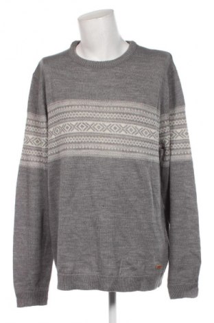 Мъжки пуловер Ellos, Размер 4XL, Цвят Сив, Цена 36,00 лв.