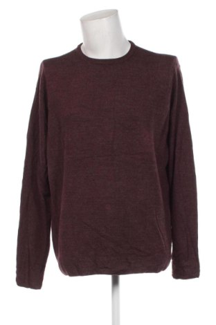 Мъжки пуловер F&F, Размер XXL, Цвят Червен, Цена 29,00 лв.