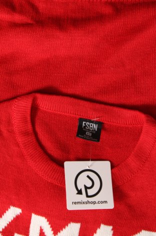 Pulover de bărbați FSBN, Mărime XS, Culoare Roșu, Preț 54,37 Lei