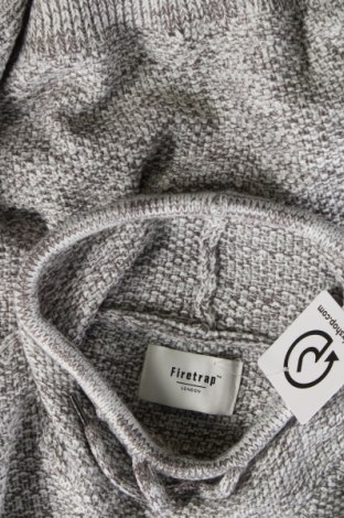 Ανδρικό πουλόβερ Firetrap, Μέγεθος XL, Χρώμα Γκρί, Τιμή 13,67 €