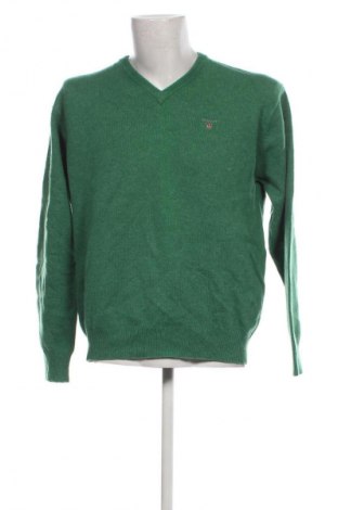 Ανδρικό πουλόβερ Gant, Μέγεθος L, Χρώμα Πράσινο, Τιμή 56,41 €