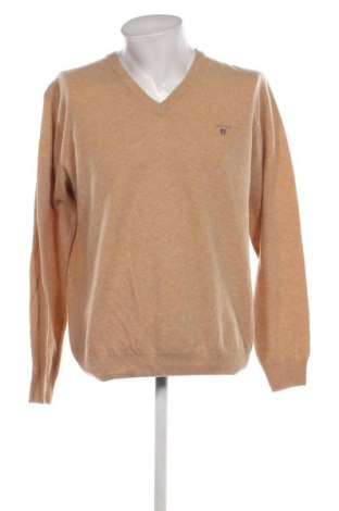 Ανδρικό πουλόβερ Gant, Μέγεθος XL, Χρώμα  Μπέζ, Τιμή 56,41 €