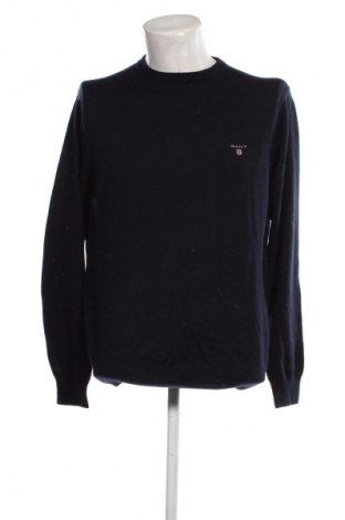 Ανδρικό πουλόβερ Gant, Μέγεθος L, Χρώμα Μπλέ, Τιμή 56,41 €