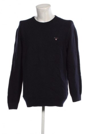 Ανδρικό πουλόβερ Gant, Μέγεθος XL, Χρώμα Μπλέ, Τιμή 59,38 €
