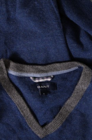 Мъжки пуловер Gant, Размер S, Цвят Син, Цена 72,00 лв.