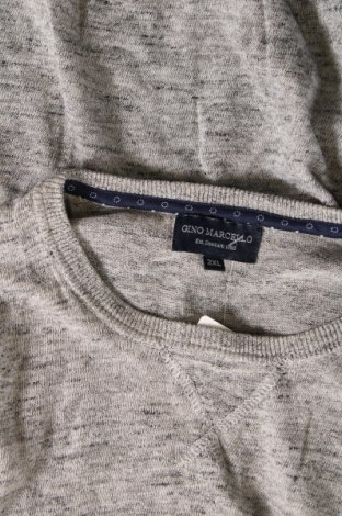 Мъжки пуловер Gino Marcello, Размер XXL, Цвят Сив, Цена 18,20 лв.
