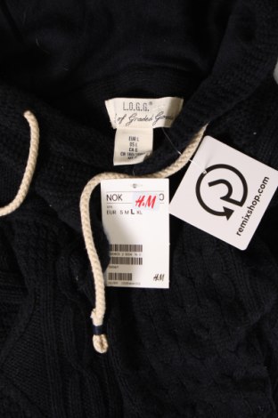 Pánsky sveter  H&M L.O.G.G., Veľkosť L, Farba Modrá, Cena  10,69 €