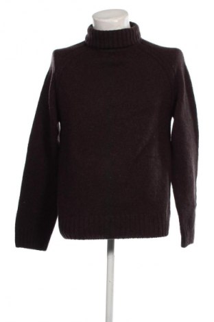 Męski sweter H&M L.O.G.G., Rozmiar L, Kolor Brązowy, Cena 92,76 zł