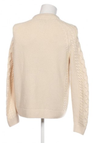 Herrenpullover H&M L.O.G.G., Größe L, Farbe Ecru, Preis € 14,84