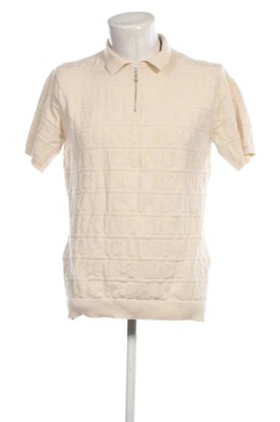 Ανδρικό πουλόβερ ICONO, Μέγεθος XL, Χρώμα Εκρού, Τιμή 9,87 €