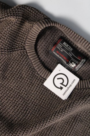 Мъжки пуловер Indicode, Размер XL, Цвят Кафяв, Цена 21,08 лв.