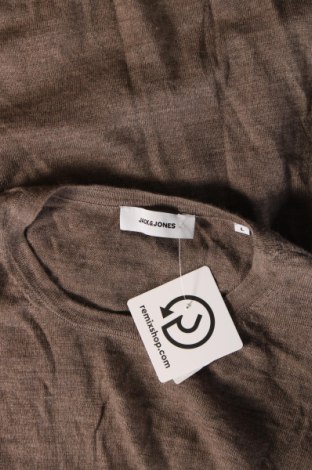 Мъжки пуловер Jack & Jones, Размер L, Цвят Кафяв, Цена 25,42 лв.