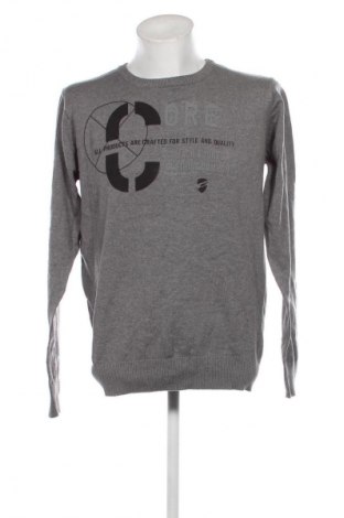 Ανδρικό πουλόβερ Jack & Jones, Μέγεθος XL, Χρώμα Γκρί, Τιμή 16,48 €