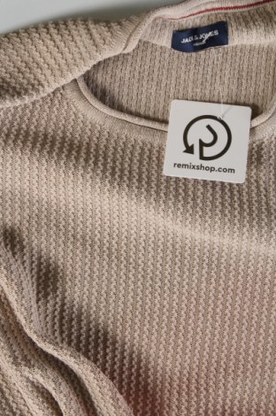 Herrenpullover Jack & Jones, Größe XL, Farbe Beige, Preis 9,29 €