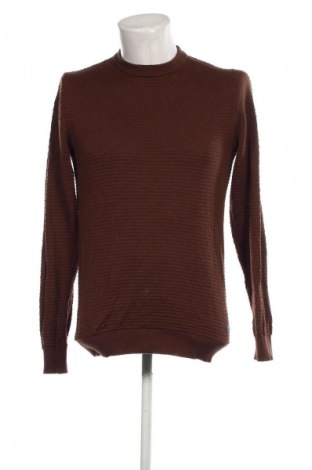 Мъжки пуловер Jack & Jones, Размер L, Цвят Кафяв, Цена 26,65 лв.