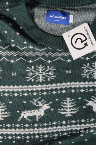 Męski sweter Jack & Jones, Rozmiar M, Kolor Zielony, Cena 69,49 zł