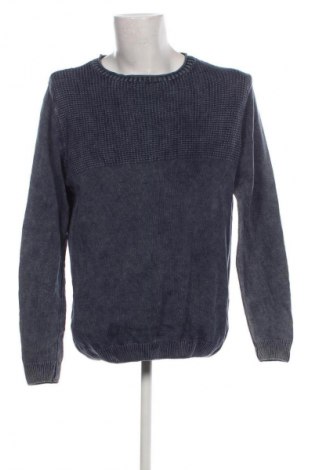 Мъжки пуловер Jean Pascale, Размер L, Цвят Син, Цена 18,85 лв.