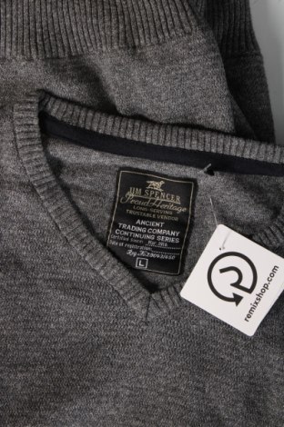 Мъжки пуловер Jim Spencer, Размер L, Цвят Сив, Цена 18,85 лв.