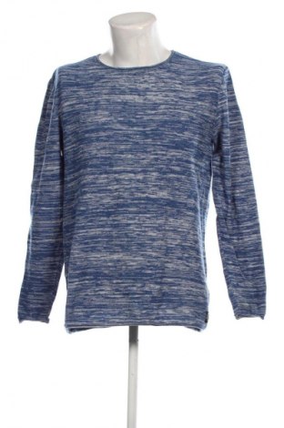 Мъжки пуловер John Devin, Размер L, Цвят Син, Цена 18,85 лв.