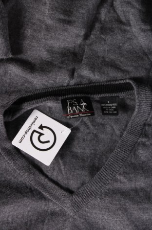 Мъжки пуловер Jos. A. Bank, Размер L, Цвят Сив, Цена 62,00 лв.