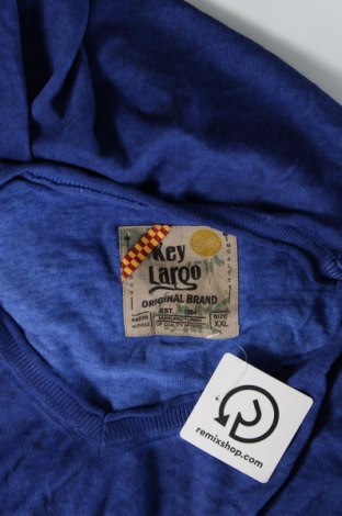 Ανδρικό πουλόβερ Key Largo, Μέγεθος XXL, Χρώμα Μπλέ, Τιμή 13,67 €