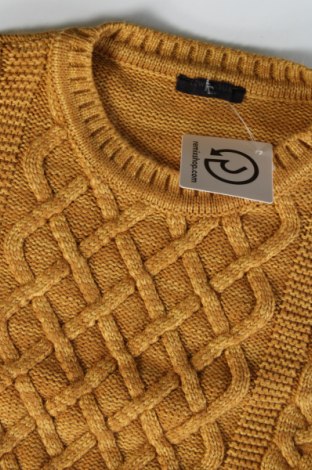 Мъжки пуловер LCW, Размер M, Цвят Жълт, Цена 16,53 лв.