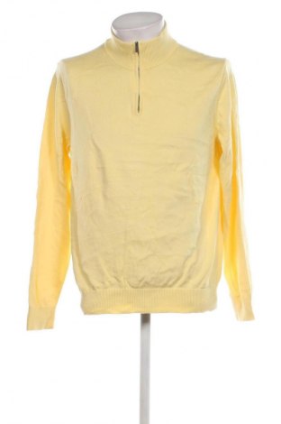 Мъжки пуловер Lands' End, Размер L, Цвят Жълт, Цена 18,85 лв.